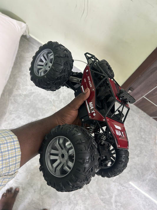 Jumbo Monster Truck with Realistic Sound 4WD Rock 
Jack Royal 1:12 Scale RC Car Buggy Remote Control Car Off Road Crawler