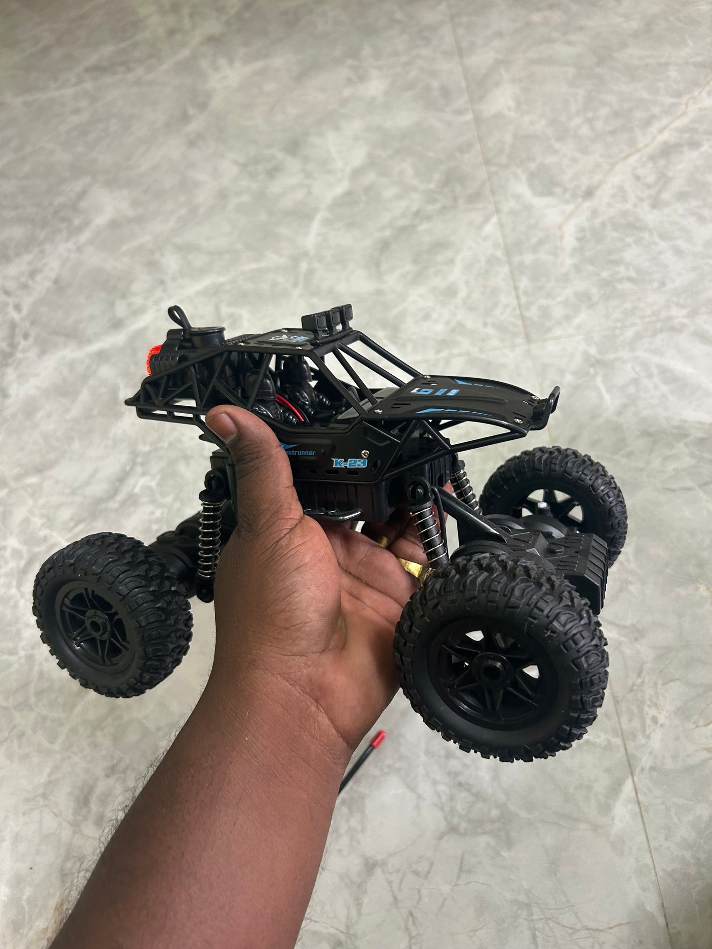 High speed 2WD RC monster truck
