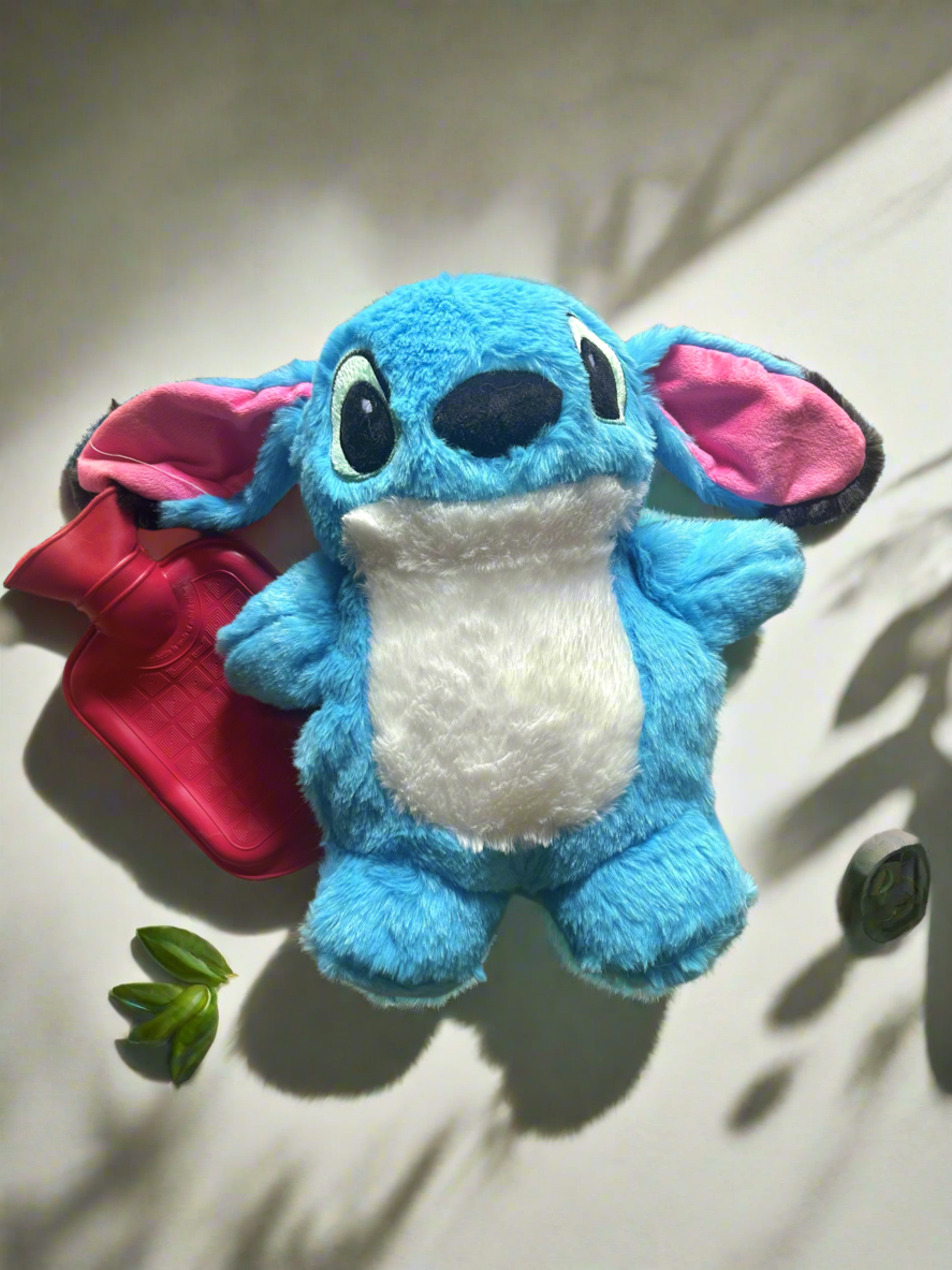 Cute Disney Stitch Plush Hot Water Bag