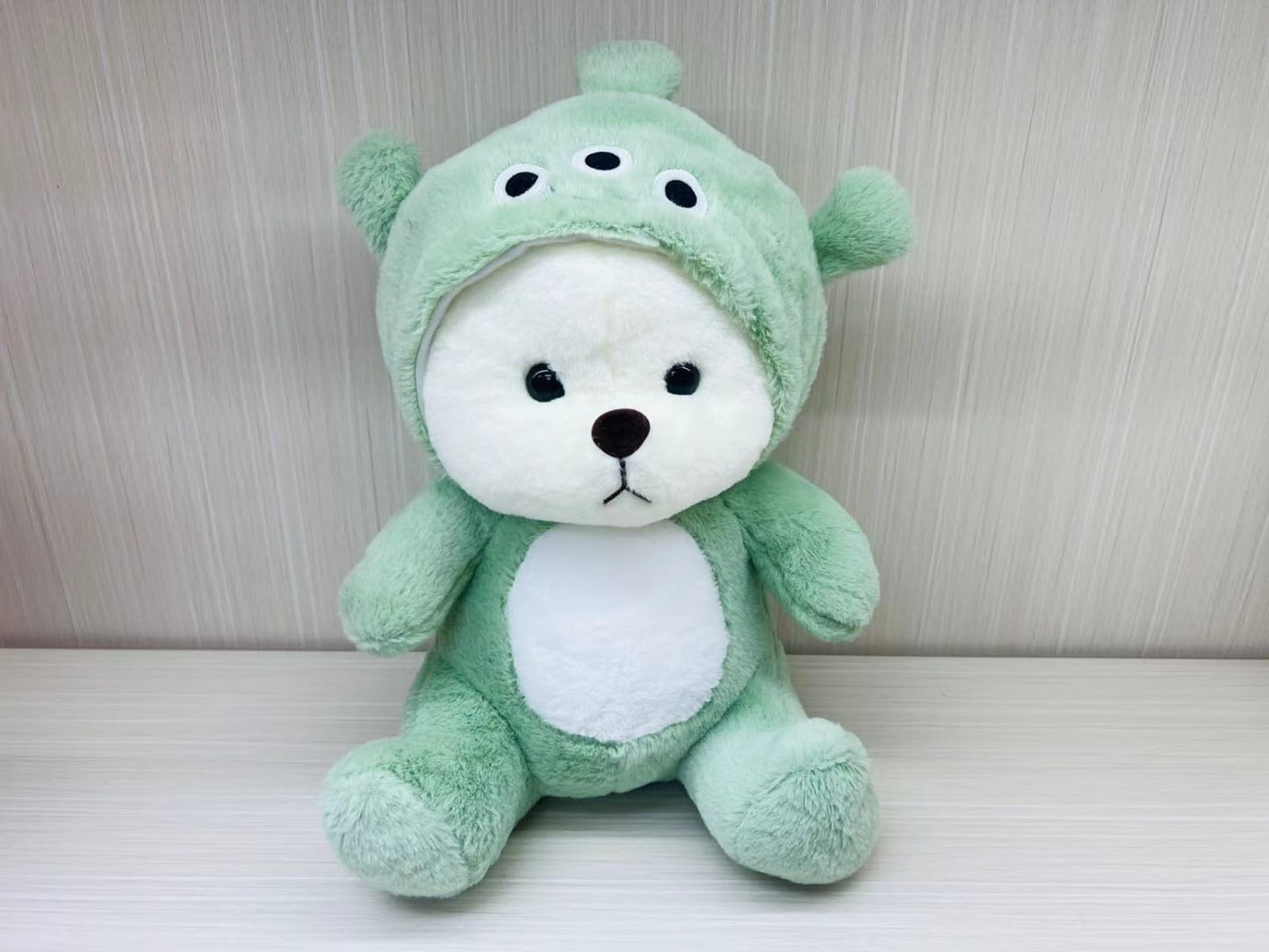 Blue hoodie teddy bear