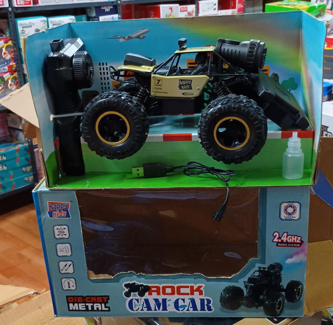 Camera Rock Crawler/ 2WD RC/ Monster Truck