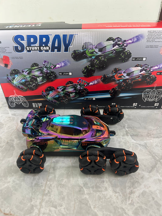 6WD Drift Stunt Car 360 Degree Flips with smoke effect