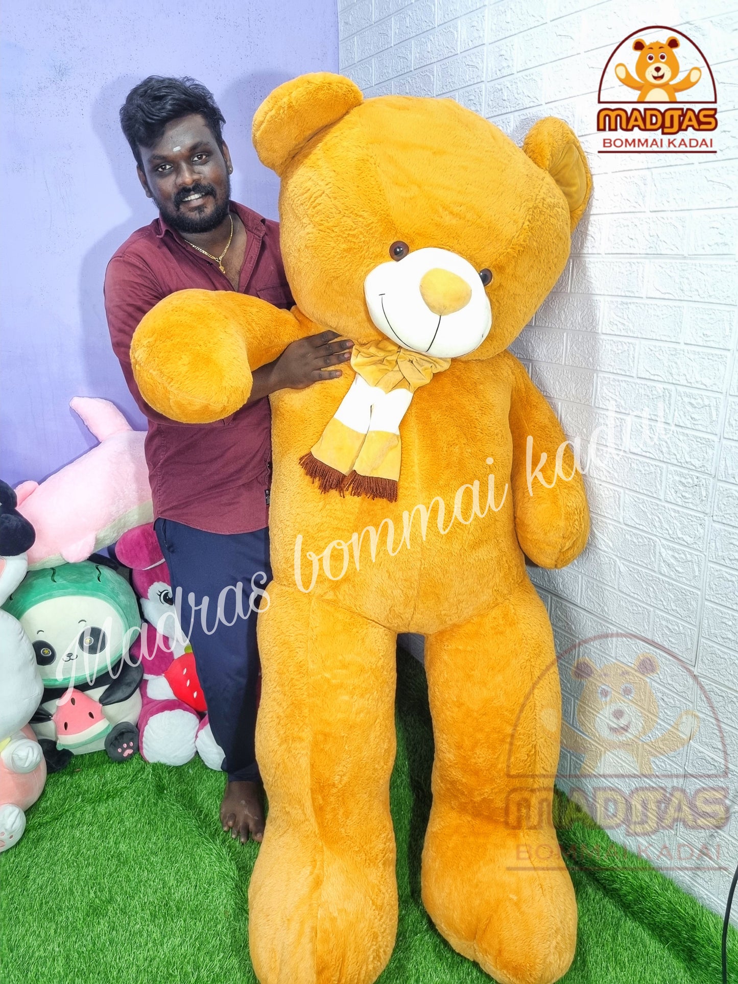 6 Feet jumbo teddy