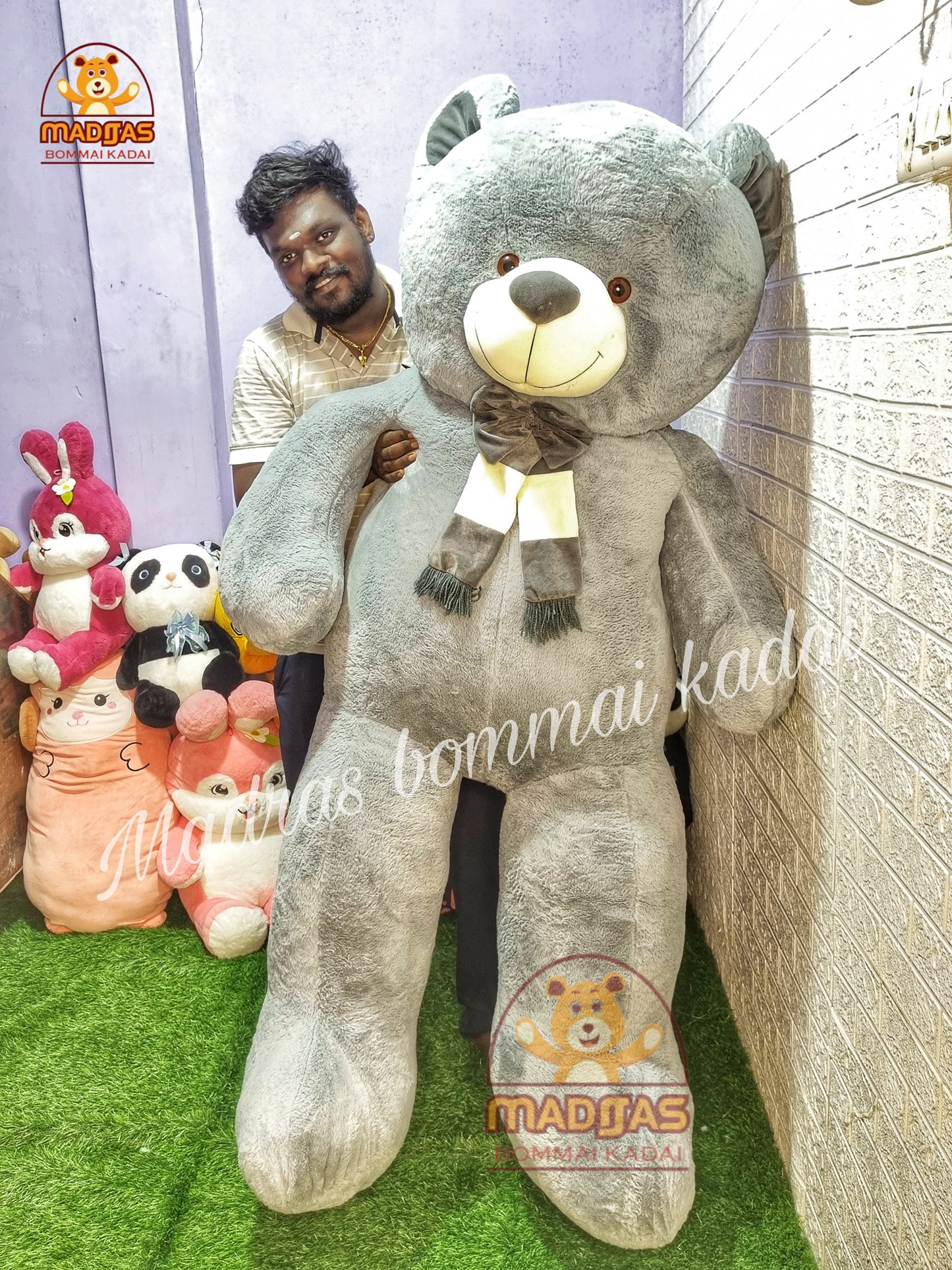 6 Feet jumbo teddy