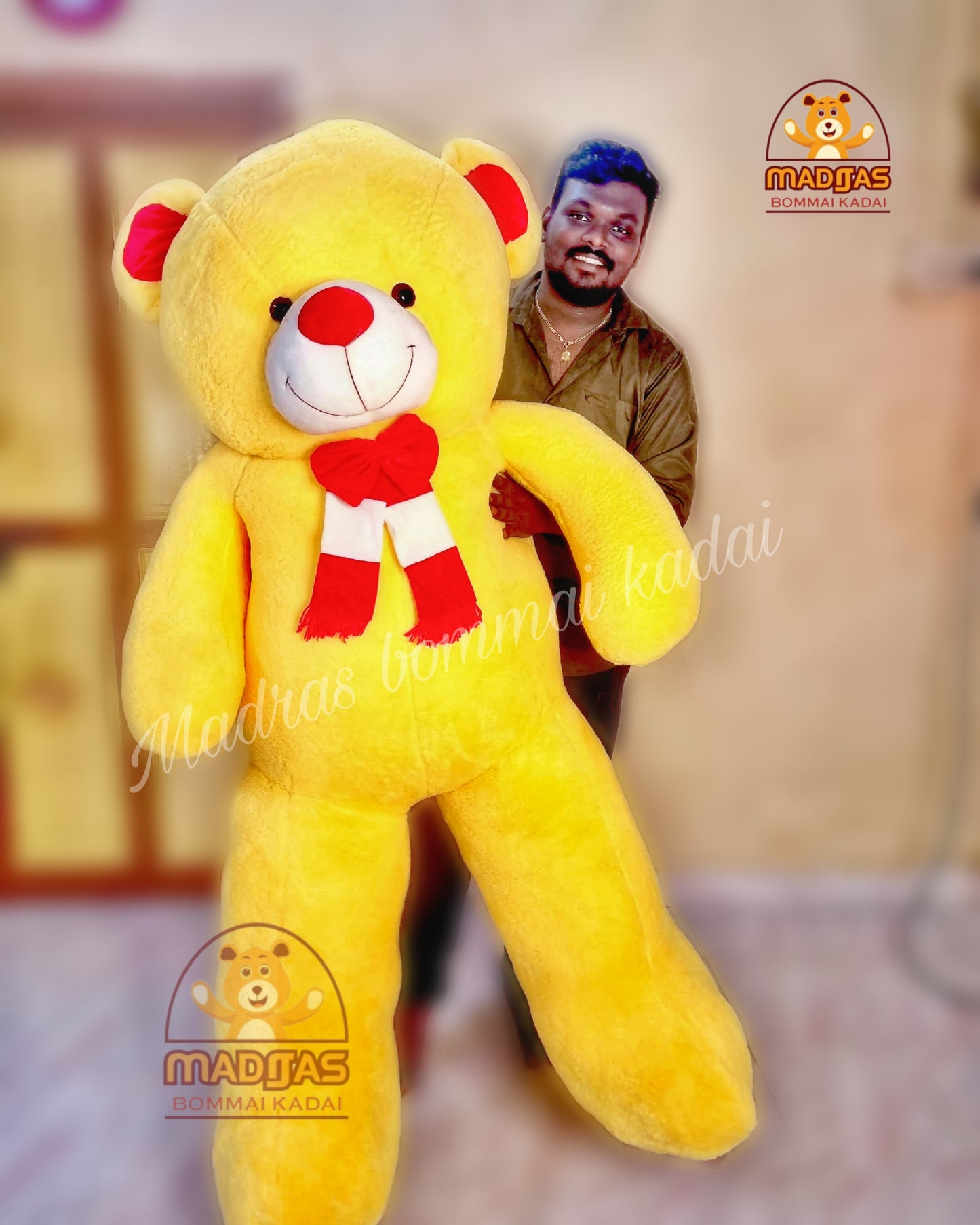 6 Feet jumbo teddy