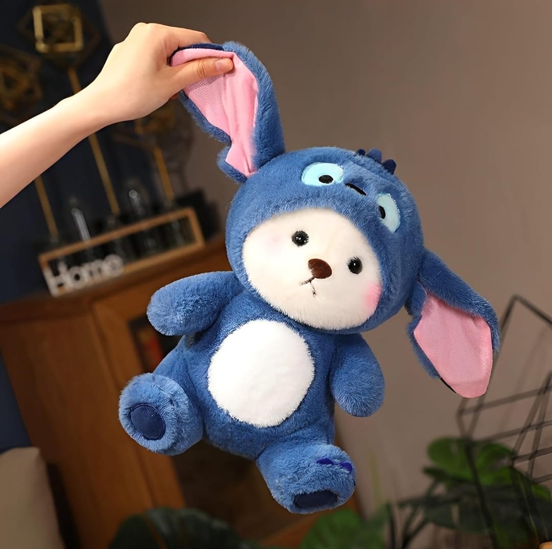 Blue hoodie teddy bear