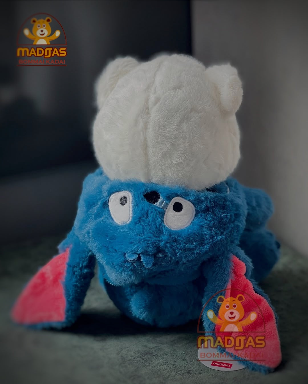 Blue hoodie teddy bear