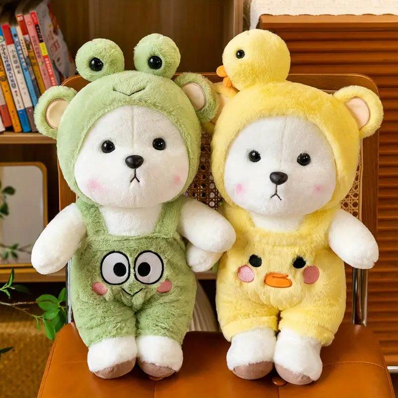 Frog and Duck Lena Bear Plushie