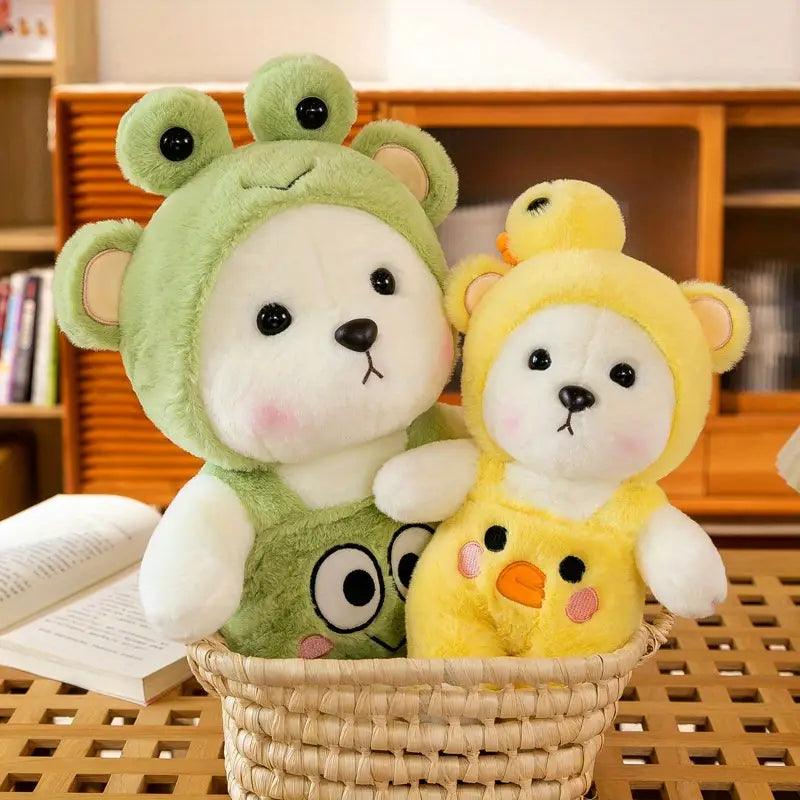Frog and Duck Lena Bear Plushie