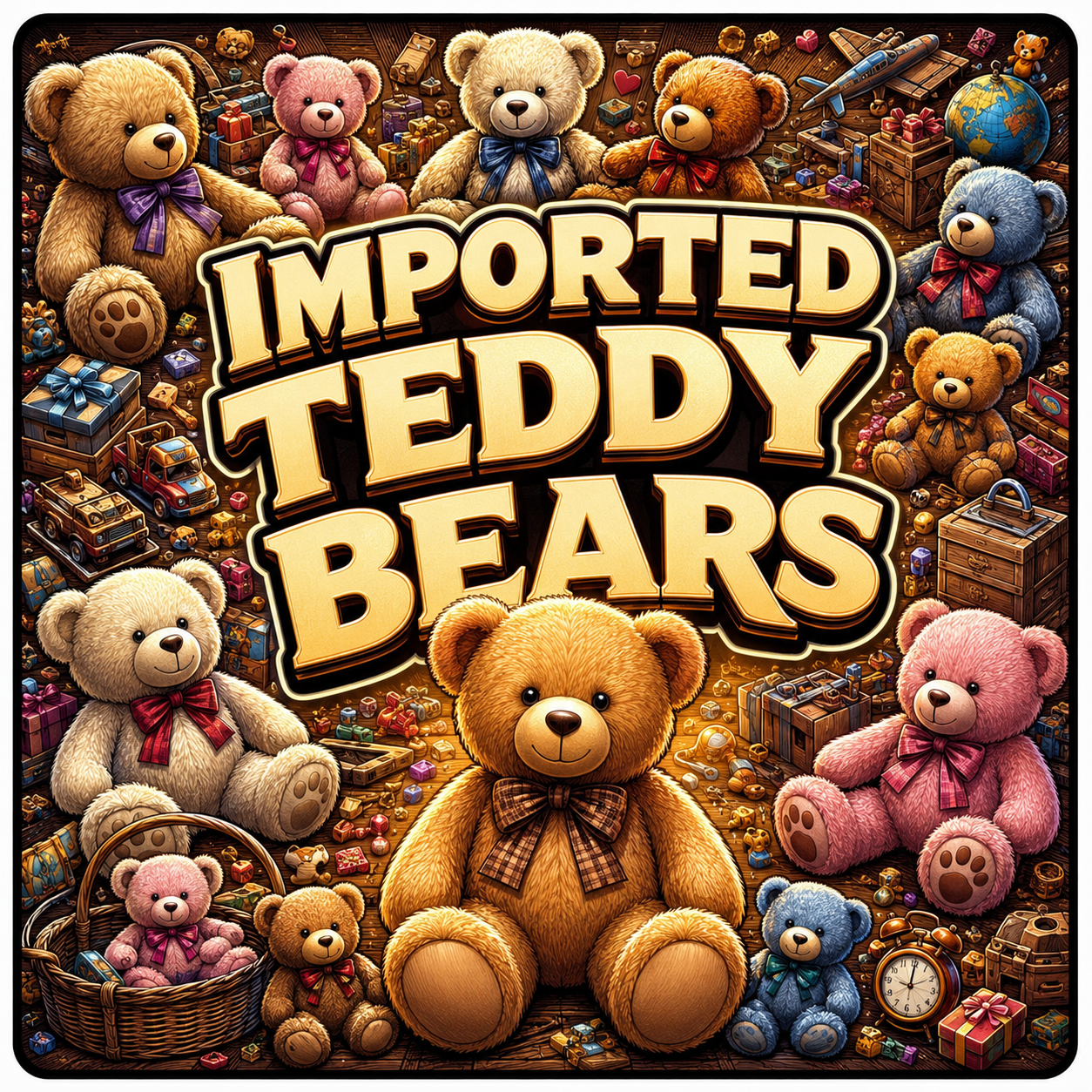 Imported Teddy bear