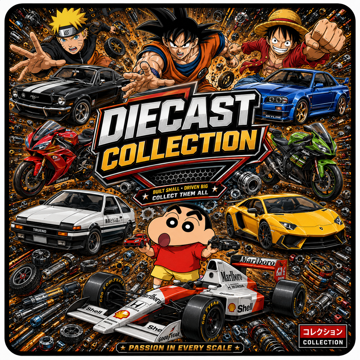 Diecast collection