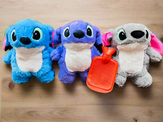 Cute Disney Stitch Plush Hot Water Bag