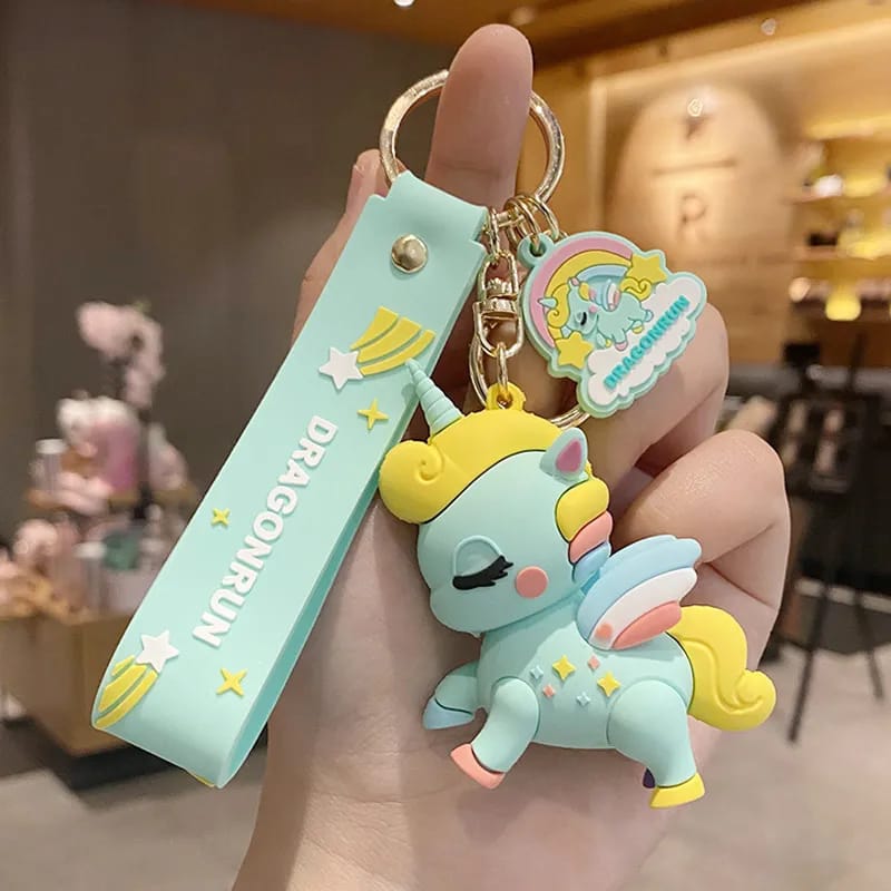 Unicorn keychain