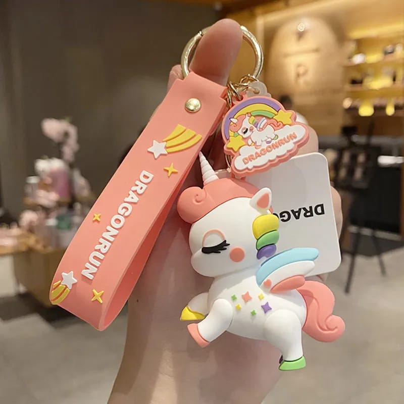 Unicorn keychain