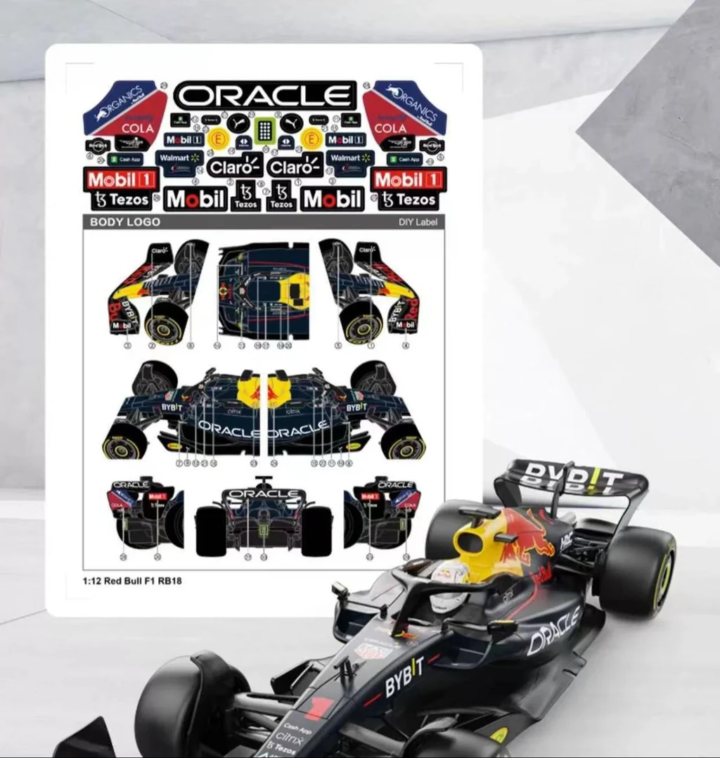 Formula 1 (F1) RB18 Oracle Redbull Racing Remote Control RC(Official Licensed Product)