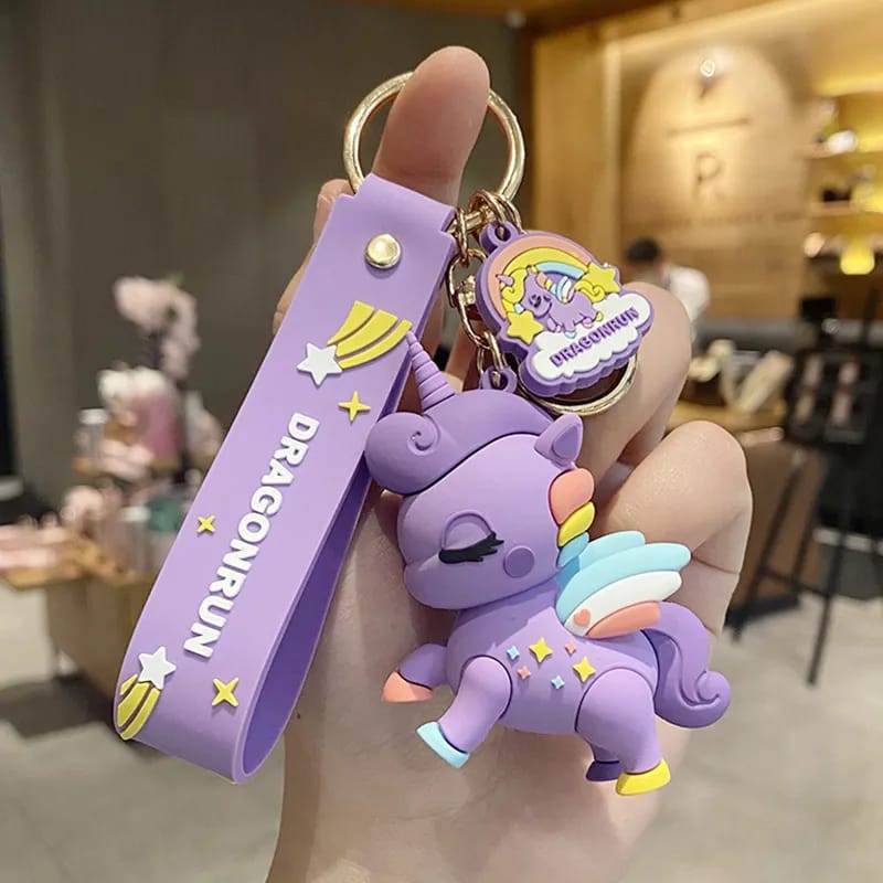 Unicorn keychain