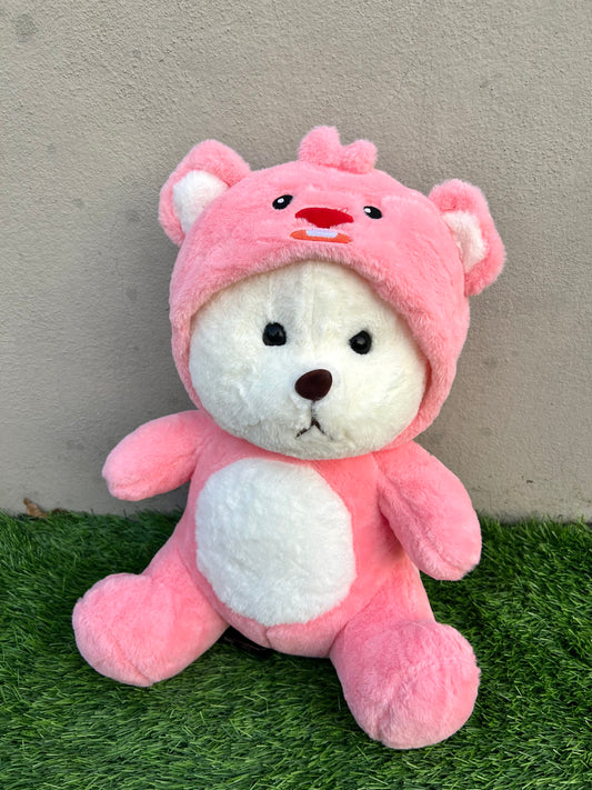 Pink hoodie teddy