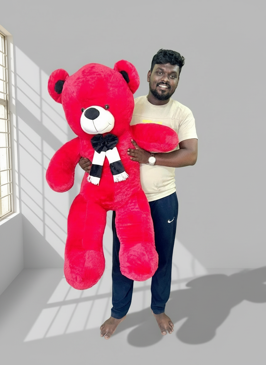 4 feet teddy bear 🧸