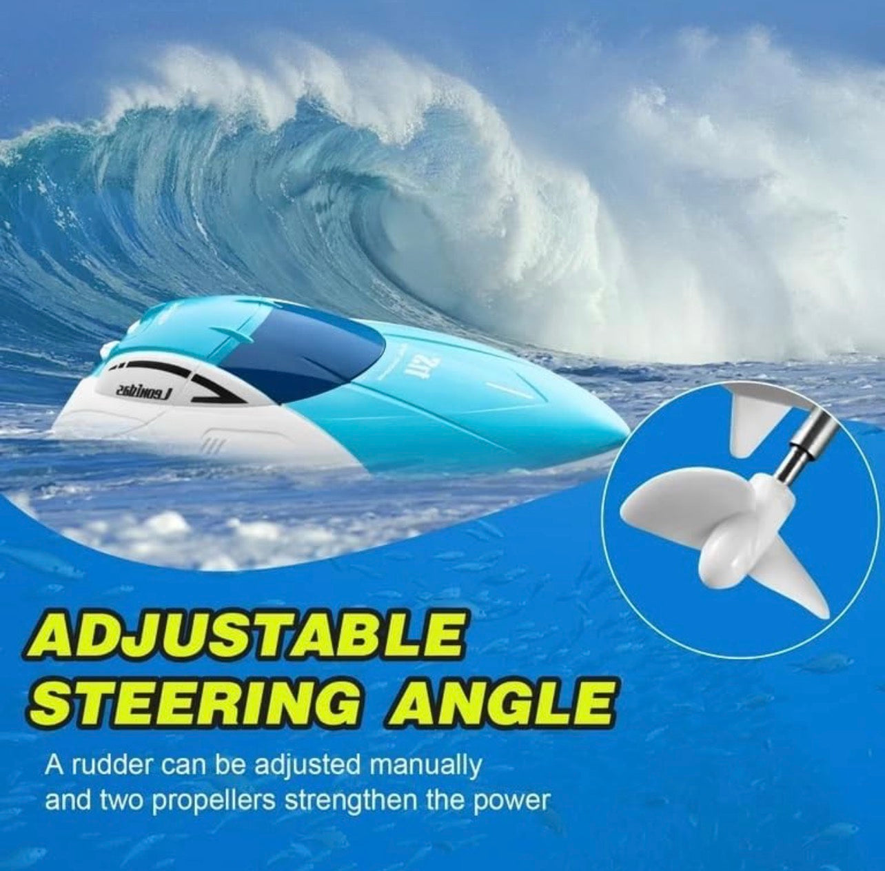 High-Speed RC Boat