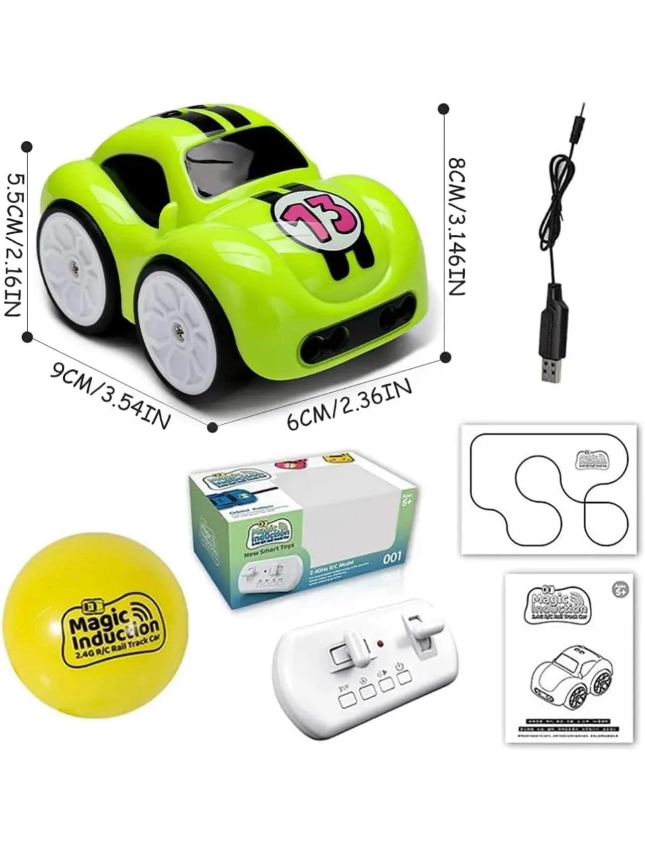 Magic Induction RC Intelligent Sensor Car