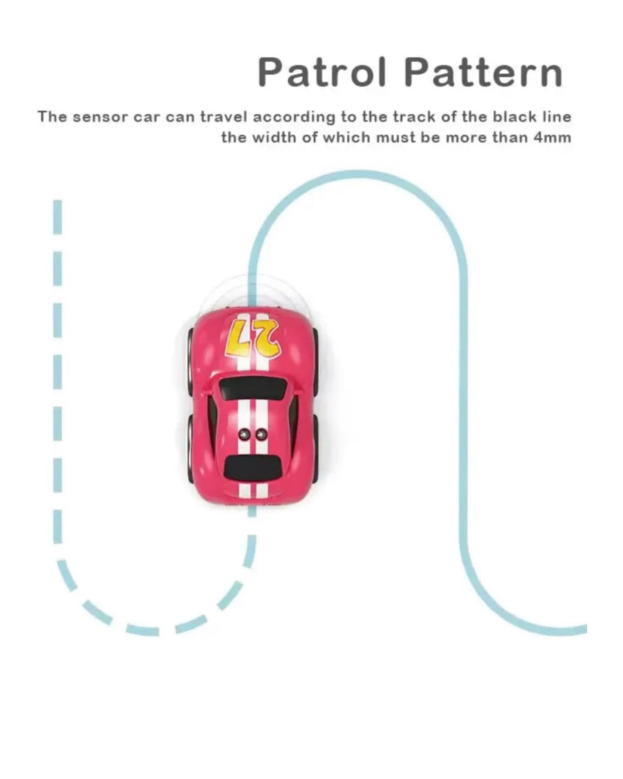 Magic Induction RC Intelligent Sensor Car