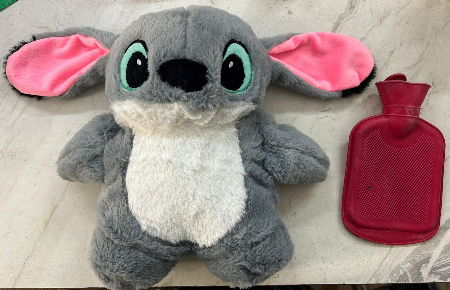 Cute Disney Stitch Plush Hot Water Bag