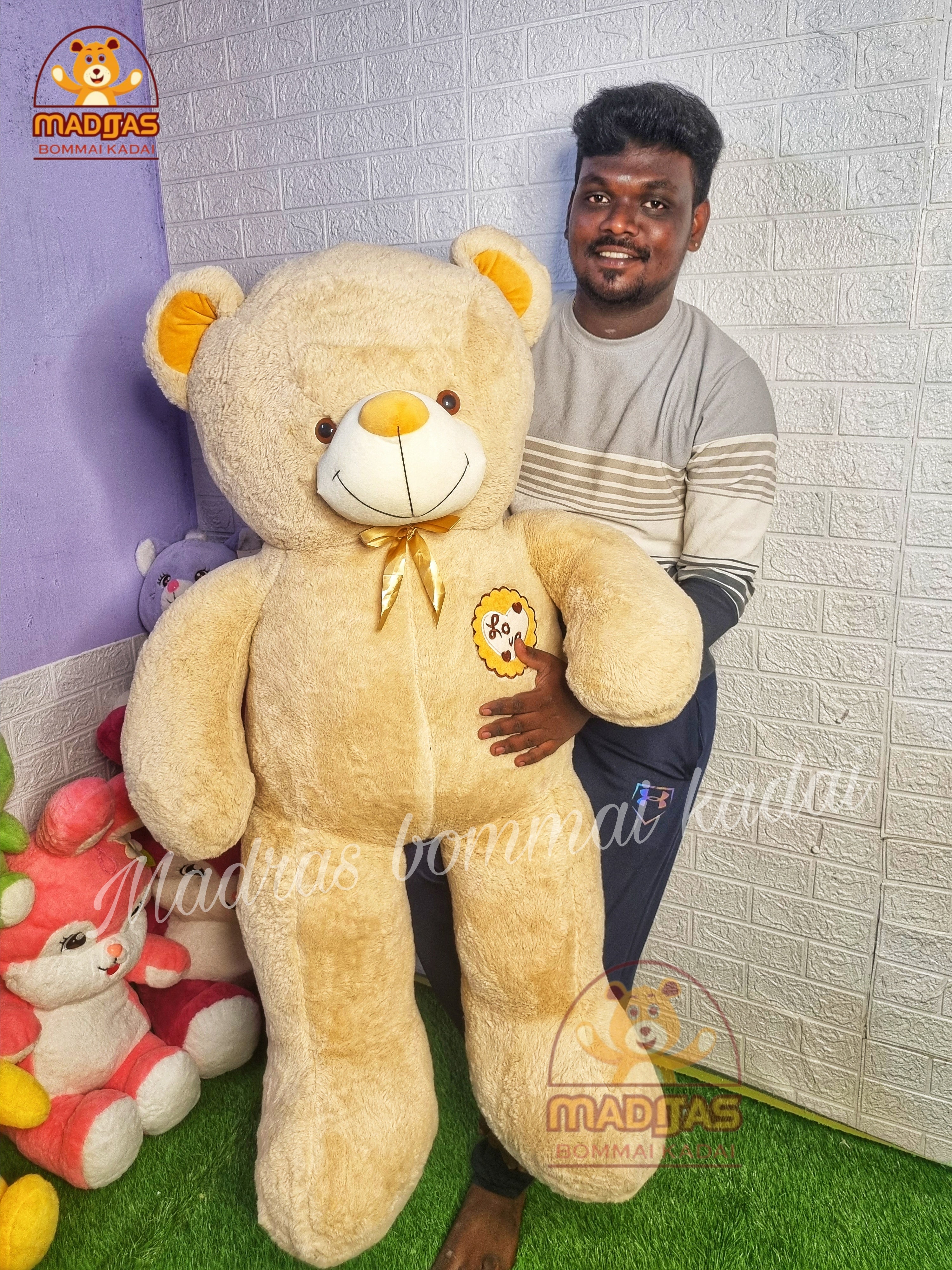 4 Feet Teddy Bear Madras Bommai Kadai