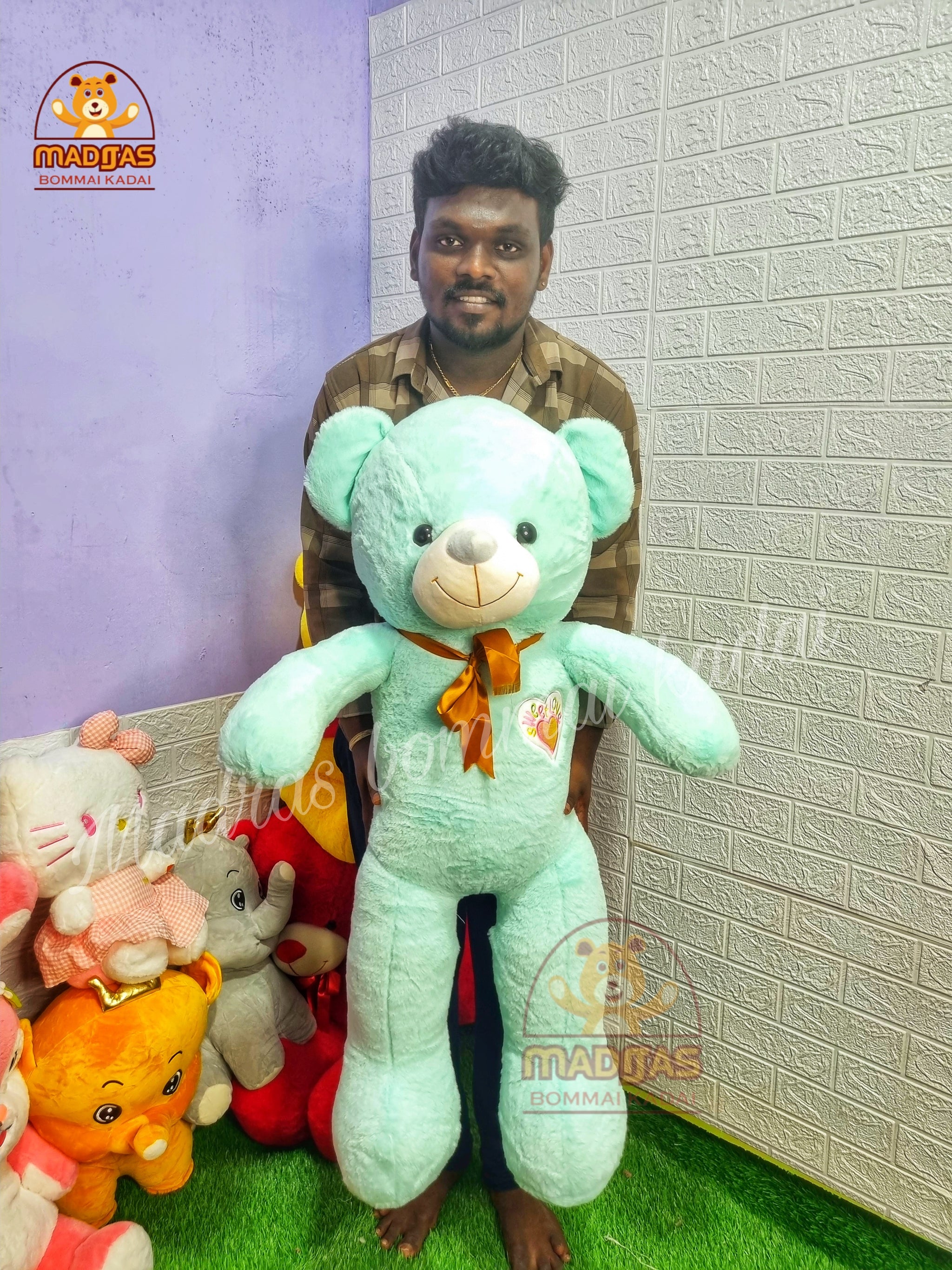 3 Feet Teddy Bear Madras Bommai Kadai 3-feet-teddy-bear-madras-bommai-kadai
