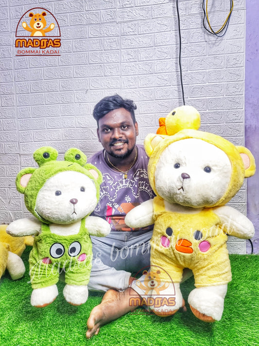 Frog and Duck Lena Bear Plushie